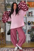 Winnie Oversized Knit Rose